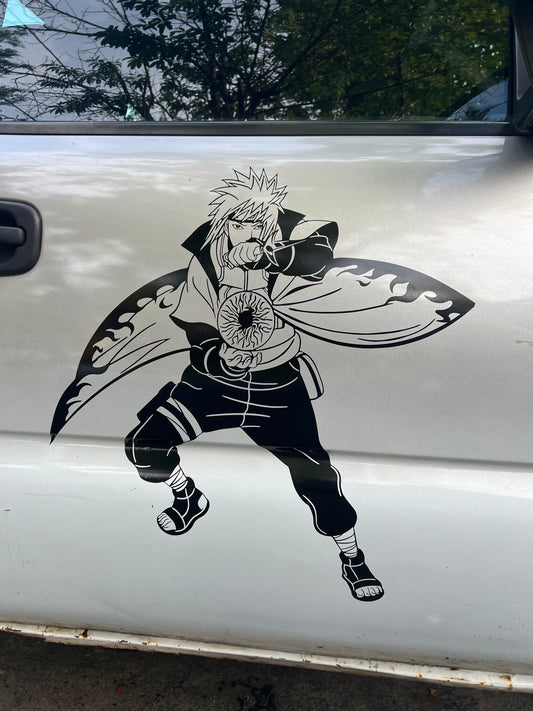 Anime Car Graphic | Anime | Vinyl Car Truck Wall Decals | Stickers | Removable | SVG | Birthday Gifts | Fathers Day Gift