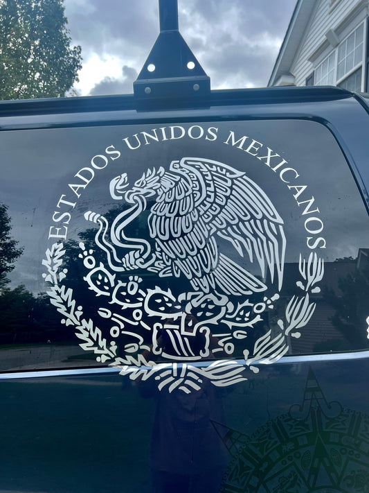 Escudo De Mexico Decal