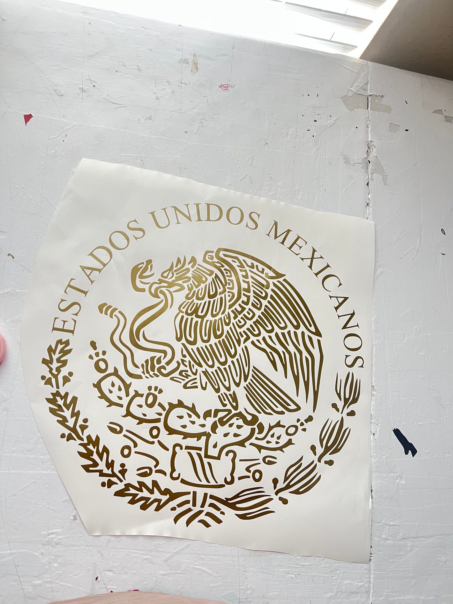 Escudo De Mexico Decal