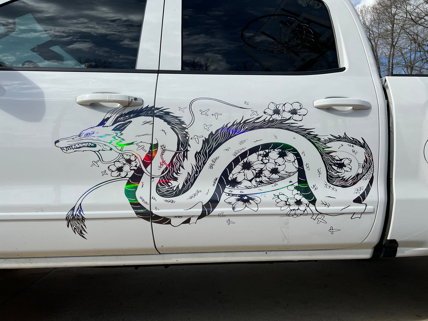 Dragon Large Decal Vinyl For Cars Trucks Wall Decals | Stickers | Removable | SVG | Mothers day Gifts |Birthday Gifts | Fathers Day Gift