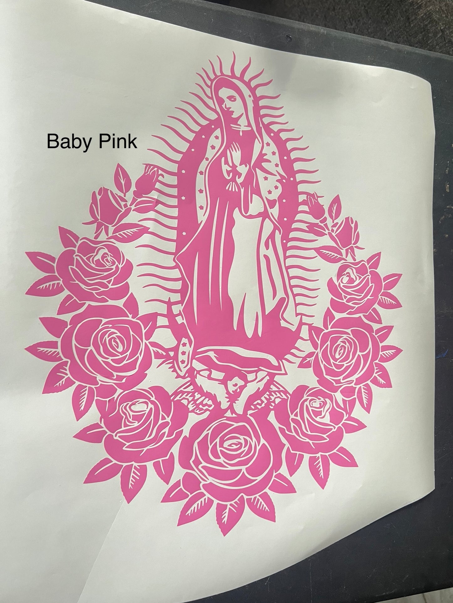 Virgen De Guadalupe Decal