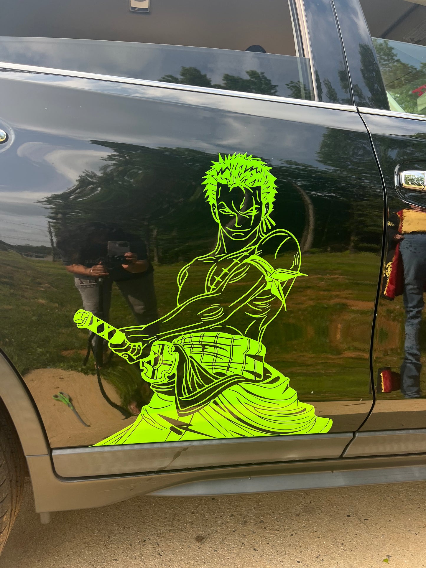 Anime Large Car Graphic | Anime | Vinyl Car Truck Wall Decals | Stickers | Removable | SVG | Birthday Gifts | Fathers Day Gift