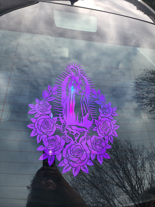 Virgen De Guadalupe Decal