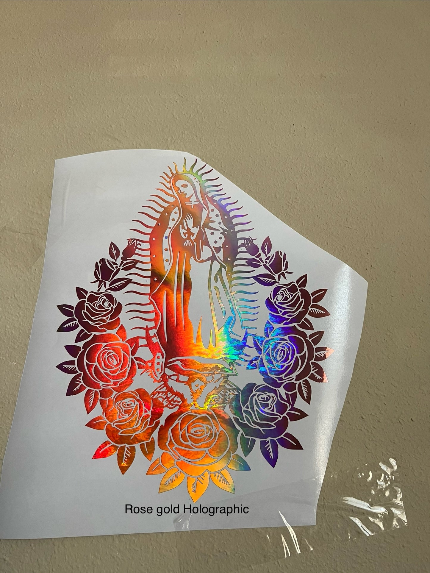 Virgen De Guadalupe Decal