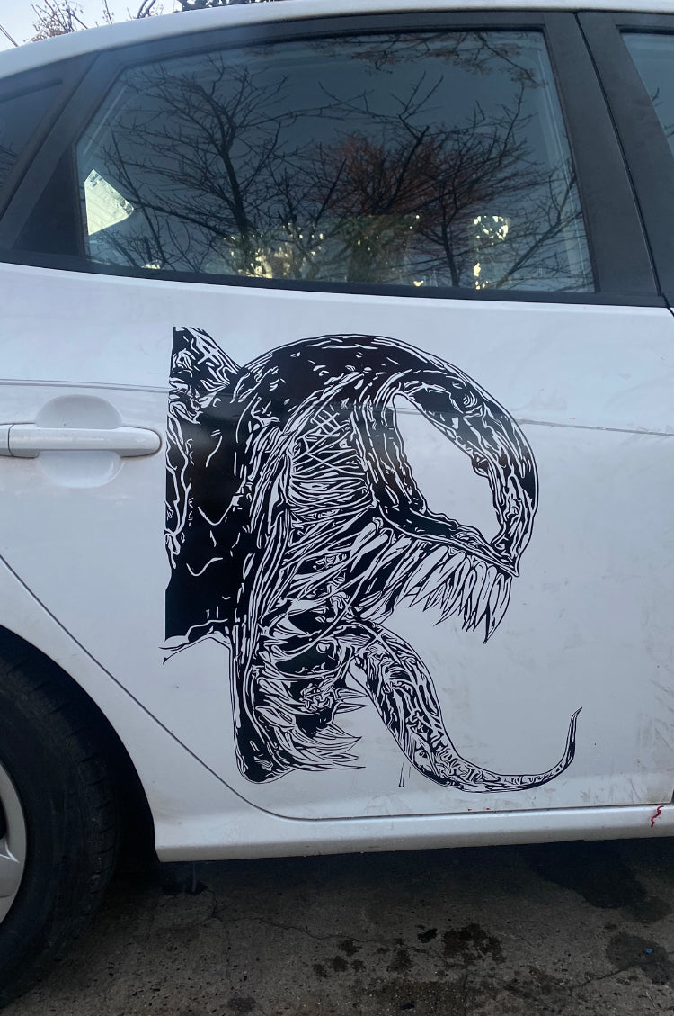 Venom Large Car Graphic Decal | Vinyl Car Truck Wall Decals | Stickers | Removable | SVG |Mothers day |Birthday Gift | Fathers Day Gift