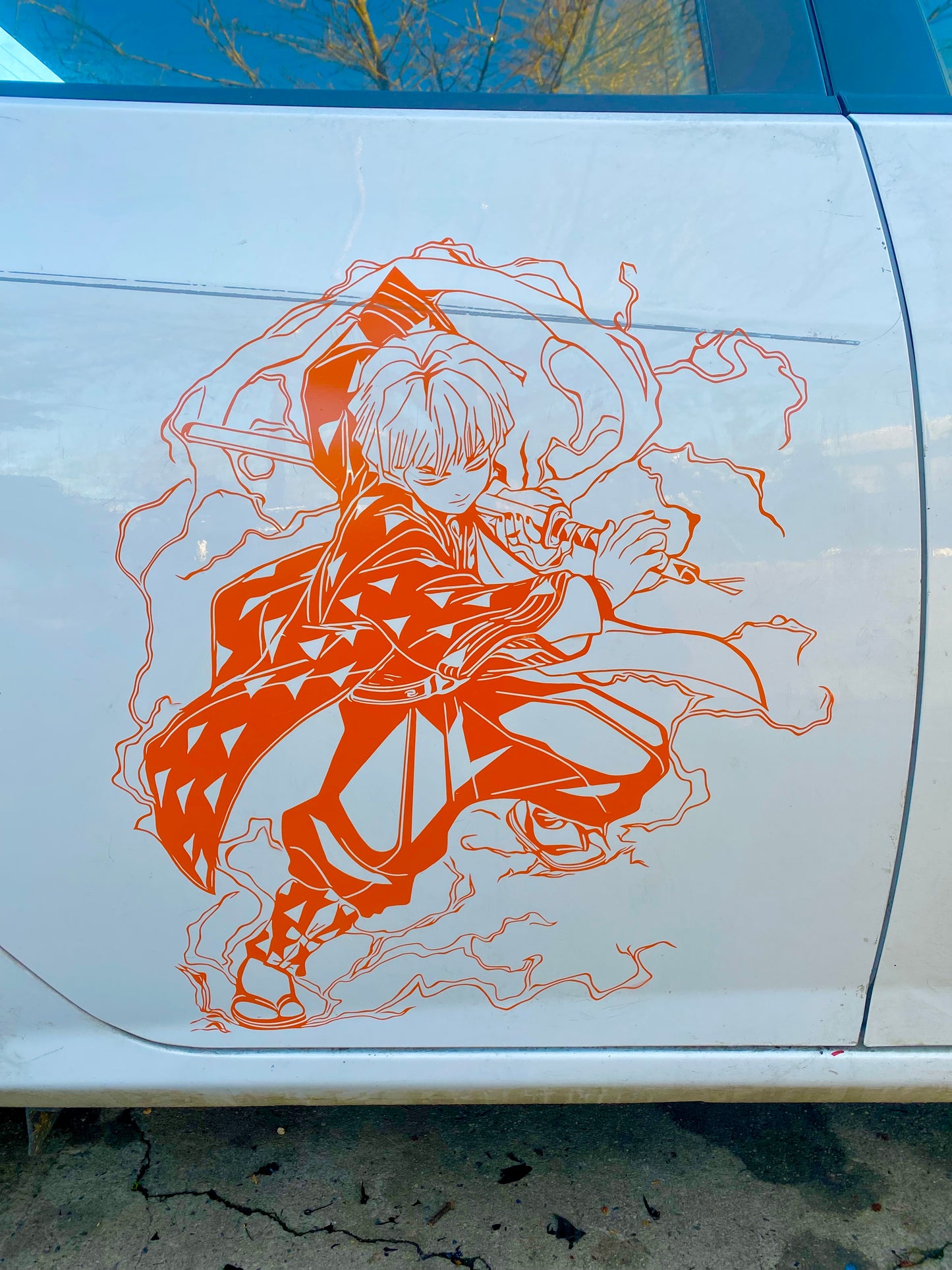 Large Anime Car Graphic | Anime | Vinyl Car Truck Wall Decals | Stickers | Removable | SVG | Birthday Gifts | Fathers Day Gift