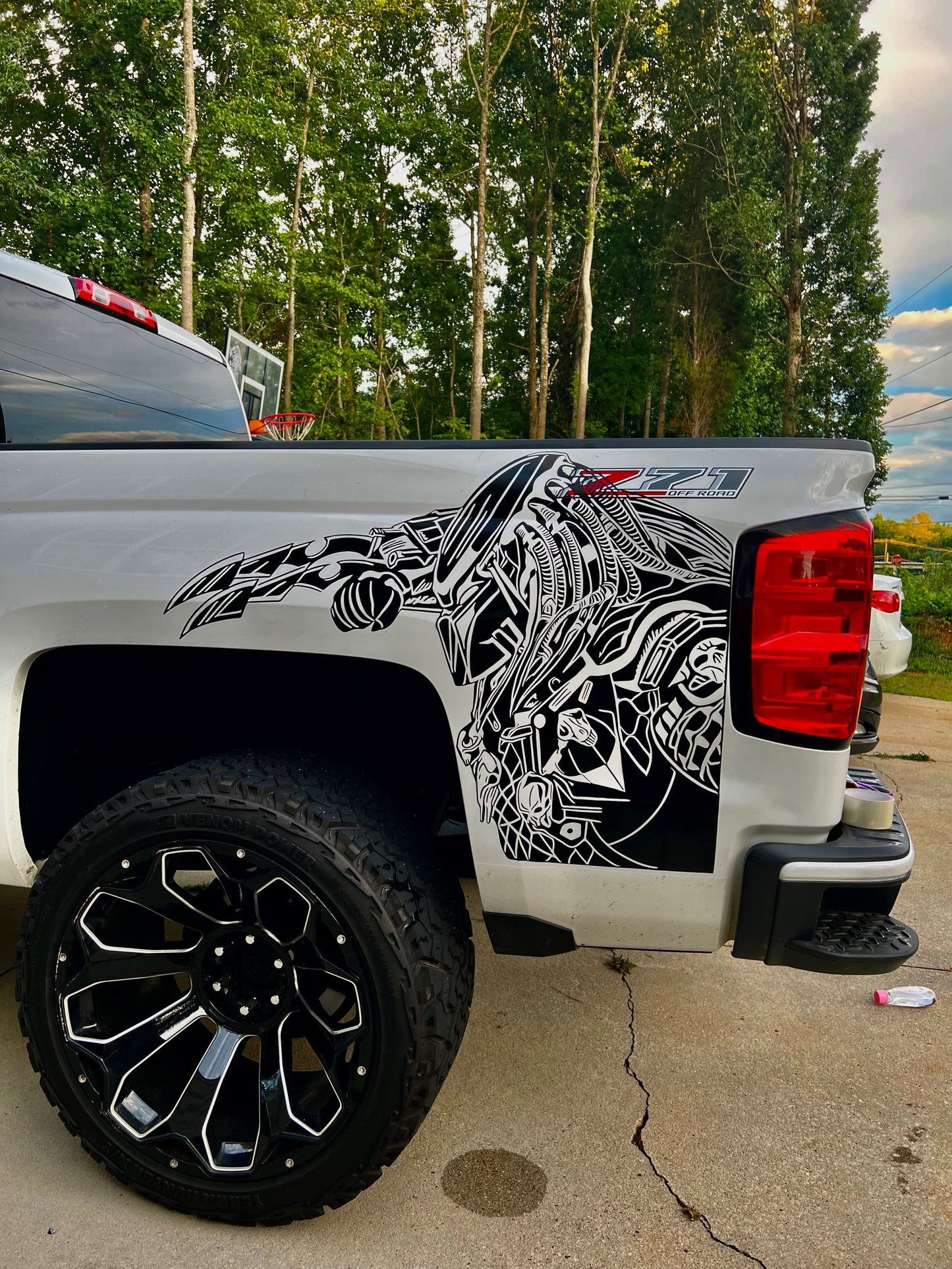 Predator Large Car Graphic Decal | Vinyl Car Truck Wall Decals | Stickers | Removable | SVG |Mothers day |Birthday Gift | Fathers Day Gift