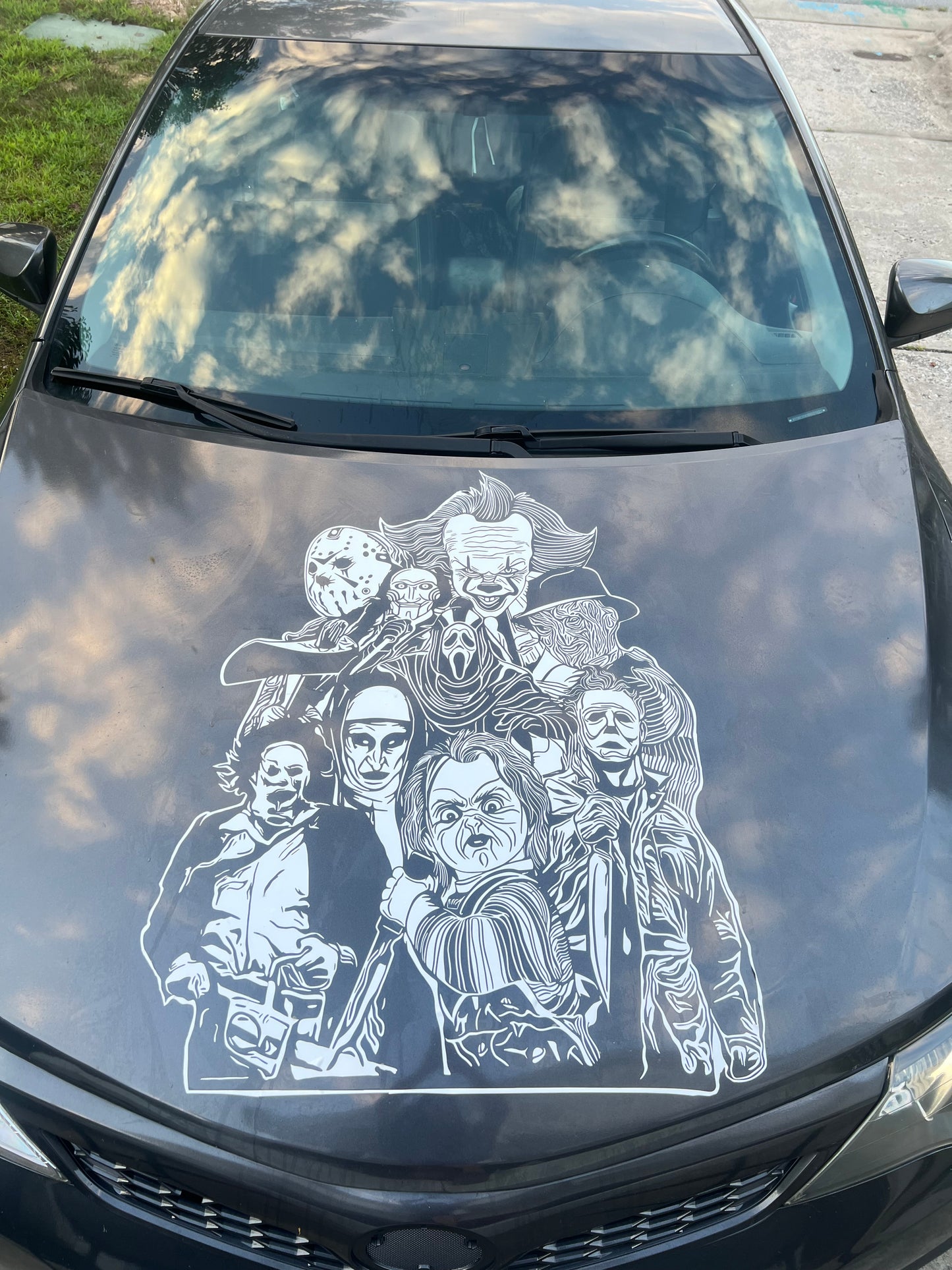 Halloween Villans Decal Graphic